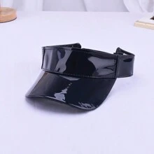 1pc Women's Laser Transparent Sun Hat Streetwear Fashion Baseball Cap Summer Breathable Baseball Cap Party