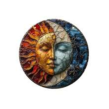 Moon And Stars Catcher - Sci-Fi Home Decor Hanging Ornament, Ideal Gift For Women And Housewarming (5.9 Inches X 85.9 Inches)
