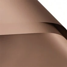 5 قطع / 10 قطع / 20 قطع ورق تغليف أزهار مقاوم للماء ذو لون أحادي للاستخدام الزخرفي، لتغليف باقات الورود لمحلات الزهور وهدايا عيد الأم والديكورات الحفلات والأعراس وأعياد الميلاد والاستخدام DIY - ورق تغليف زهور مقاوم للماء وللحواف الذهبية، مناسب لتصاميم جديدة وأفلام الزهور المقاومة للماء، تغليف باقات الورود الوردية/السوداء/البيضاء المقاومة للماء مع حواف وردي ذهبي، عودة للمدارس وعيد الحب - 20 قطعة - مشاهدة 21