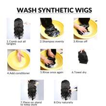 6 gói Tóc Đối với Xoắn 18 Inch Dài Afro   Lập dị Bím tóc Tóc Sợi tổng hợp Chất xơ Bím tóc Nối tóc - Màu Đỏ Sâu - Xem 10