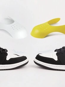 Suricat Shoe Crease Protectors For Sneakers - Prevents Creases - Anti-Crease Shoe Guards - Sneaker Protector For Toebox - Protects Against Wrinkles - Provides Lasting Shoe Support - Yellow - View 1