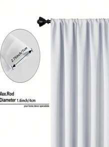 2 件装可爱猫咪抽象艺术数码印花半透明窗帘带杆袋，适合客厅家居装饰