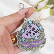 1 Chiếc Bánh Sinh Nhật Hình Trái Tim Lấp Lánh Cá Nhân Hóa 12 Cung Hoàng Đạo Móc Khóa Acrylic Lưu Niệm Phụ Kiện Xe Hơi Túi Mặt Dây Chuyền Ba Lô Cho Trường Học Chữ Cái Dễ Thương Phong Cách Goth Y2k Phụ Kiện Halloween Ngày Nhà Giáo Ý Tưởng Quà Tặng Giáng Sinh Dây Đeo Túi Có Ngăn Đựng Thẻ ID Phụ Kiện Xe Hơi Mặt Dây Chuyền Túi Phụ Kiện Xe Hơi Bạn Bè Chị Em - Nhiều màu - Xem 17