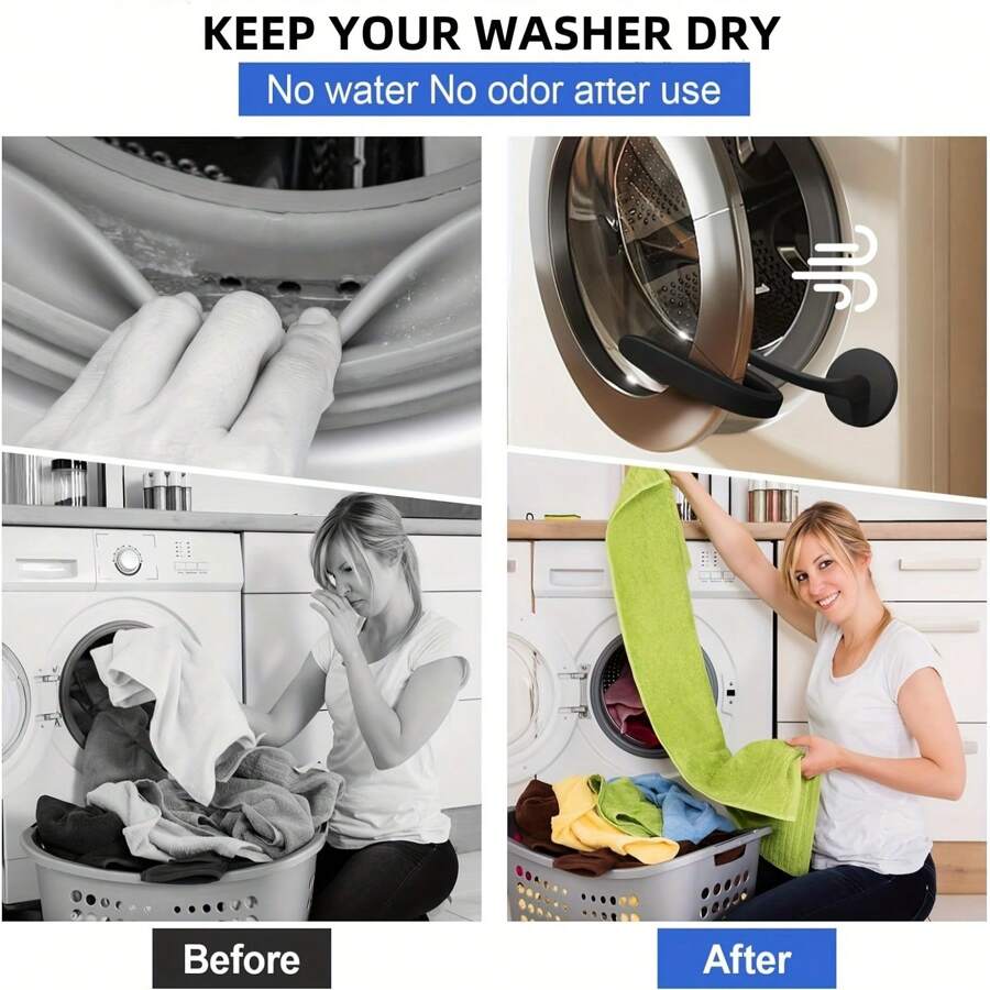 Front Load Washer Door Prop, Washing Machine Door Holder, Keep