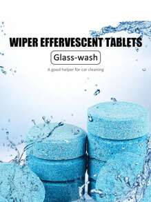 20入組汽車擋風玻璃專用濃縮清潔片,多功能清潔片 - 彩色 - 查看 3