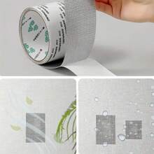 1pc Screen Repair Patch, Screen Door Patch, Self-Adhesive Screen Repair Tape For Screen And Screen Door Tear Holes - White - View 3