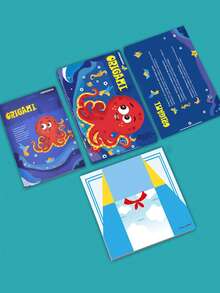 Bộ Giấy Origami 152 Tờ Cho Bé - 72 Họa Tiết Màu Sắc Sinh Động Với Sách Phương Pháp Gấp - Món Quà Sinh Nhật Hoàn Hảo Cho Bé Trai Và Bé Gái Từ 5-12 Tuổi - Tăng Cường Khả Năng Sáng Tạo Và Kỹ Năng Vận Động Tinh - Nhiều màu - Xem 4