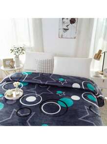 1 Pieza Manta De Cama De Franela Para Uso Doméstico 190*210cm - Camel - Ver 2