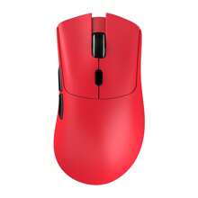 ATTRCK SHRRK R1 59g Tri-Mode Lightweight Wireless Gaming Mouse With Anti-Slip Stickers, 2.4GHz/Bluetooth/Wired Connectivity,6 Adjustable DPI Up To 18000, PAW3311 Sensor-Black