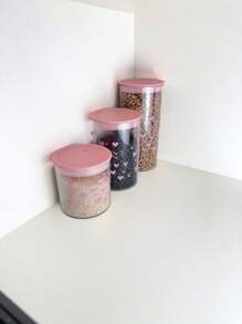 Storage Boxes , Bottles & Jars - 淺粉色 - 查看 5