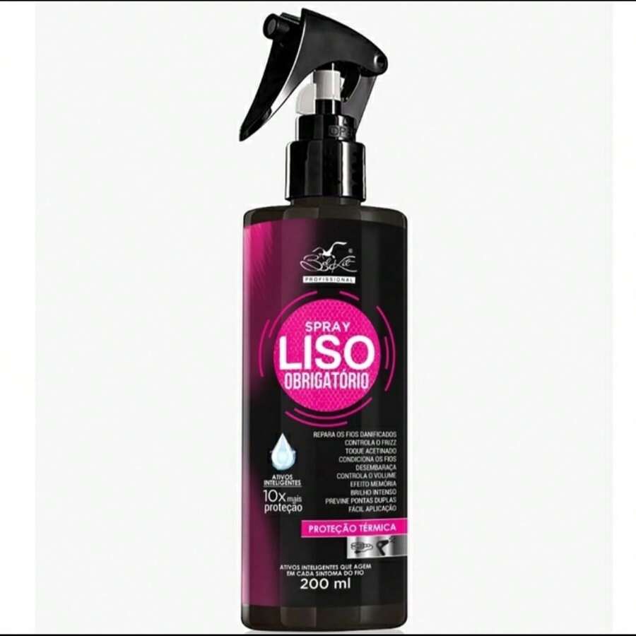 Mandatory Smooth Thermal Protector Finishing Spray 200ml - Original Belkit - 黑色 - 查看 1