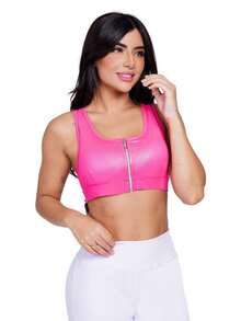 Women Sports Tees & Tanks - Màu Hồng Tươi - Xem 2