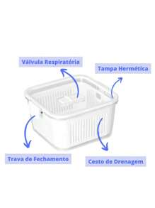 Bottles,Jars & Boxes - Nồi vuông 3.050ml - Xem 9