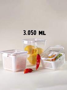 Bottles,Jars & Boxes - Nồi vuông 3.050ml - Xem 2