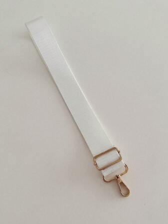 New Arrival Practical Adjustable Shoulder Strap Bag With Stain Resistant And Versatile Solid White Material For Ladies