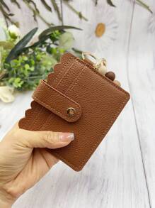 1 件女式多色串珠 PU 流苏钥匙钱包、零钱包、卡包、腕包、钥匙扣，可作为礼物送给妈妈和朋友，波西米亚风圣诞节汽车配件包饰学校可爱哥特 Y2k 包挂绳带身份证夹汽车配件包饰 - 卡包 - 查看 19