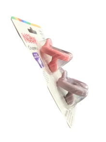 chupón de silicón especial nuby 0-6 meses - Rosa - Ver 3