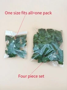 4 szt. sztucznych liści bluszczu, plastikowe pnącza do dekoracji pokoju, szafki, sufitu centrum handlowego (Uwaga: jeśli po rozpakowaniu poczujesz zapach plastiku, odłóż opakowanie na bok, aby umożliwić wentylację, co nie wpłynie na użytkowanie)
