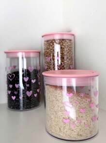 Storage Boxes , Bottles & Jars - 淺粉色 - 查看 4