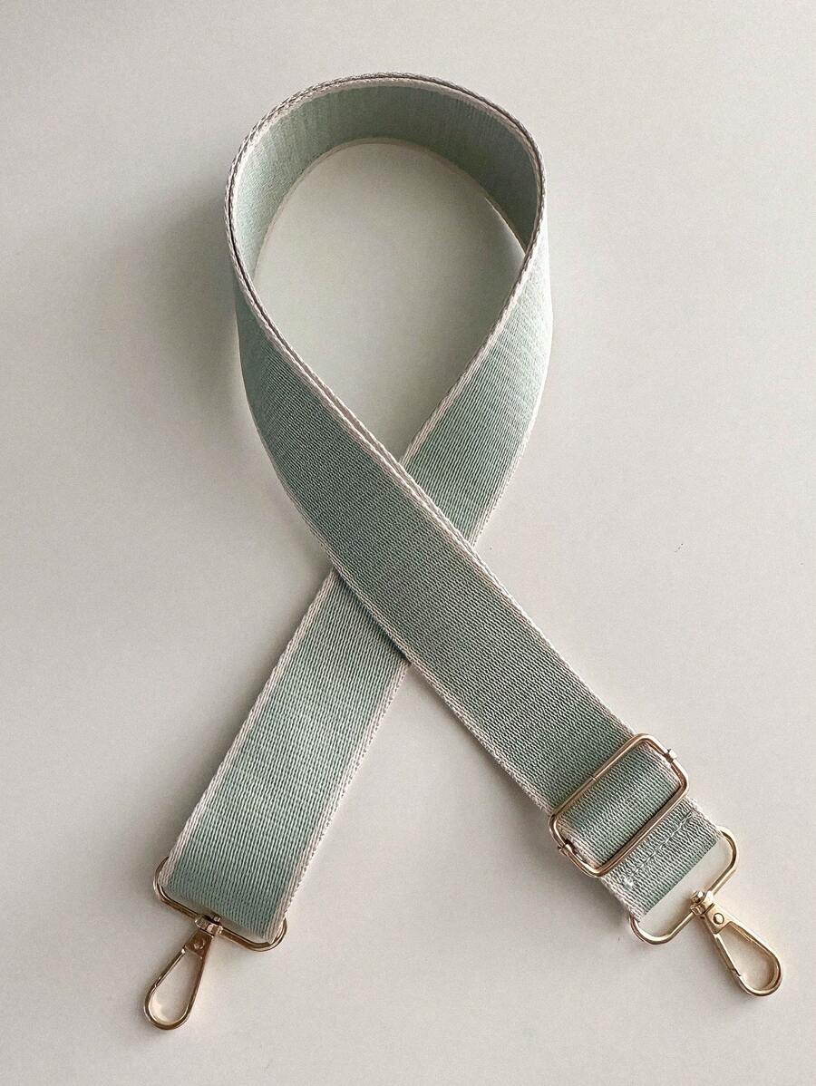 1pc Wide Strap Adjustable Replacement Belt For Purse Crossbody Bags Handbag Women Bag Strap - Green - View 1