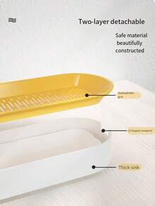 1pc Water Culture Box For Cat Grass, Cat Snack Planting Hydroponic Box, Feeding Tool (Seed Not Included) - Multicolor - View 7