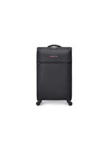 Maleta de viaje con ruedas de 20 pulgadas, ligera, equipaje de mano, bolsa de marca premium para la escuela, accesorios y artículos escolares - Negro - Ver 1