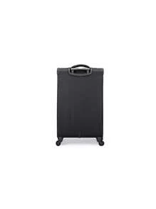 Maleta de viaje con ruedas de 20 pulgadas, ligera, equipaje de mano, bolsa de marca premium para la escuela, accesorios y artículos escolares - Negro - Ver 5