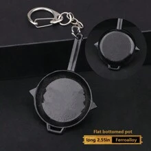 1pc Game Anime Zinc Alloy Model Gun Keychain Toy Collectible - Multicolor - View 9