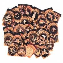 Vintage Greek Lenormand Deck With Unique Style And Traditional System, Divination Cards - Yellow - View 5