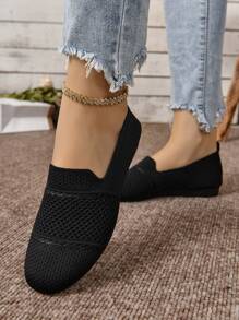 Women's Comfortable & Breathable Flat Slip-On Casual Sports Shoes
