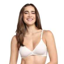 Women Bras & Bralettes - 米色 - 查看 3