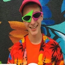 1pc Party Triangle Shaped Funny Glasses For Hip-Hop And Festivals - Multicolor - View 1