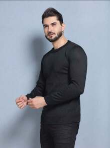 Men Sweaters - Black - View 4