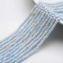 4MM Hai tông màu Hạt Hạt thủy tinh , Bắt chước Sứ Ngọc Hạt , DIY Thủ công Đồ trang sức Vòng tay Vòng Cổ Làm Chất liệu - Hạt ánh sáng hai màu 4MM - Xem 21