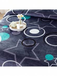 1 Pieza Manta De Cama De Franela Para Uso Doméstico 190*210cm - Camel - Ver 4