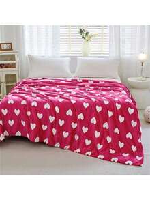 1 Pieza Manta De Cama De Franela Para Uso Doméstico 190*210cm - Beis - Ver 2