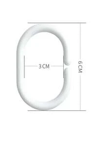 con hổ Gấu Hình minh họa In Động vật Vòi hoa sen trong phòng tắm Rèm - Màu xanh Bạc hà - Xem 7