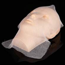 20/50/100PCS DIY Beauty Mask Disposable Facial Gauze Highly Water Absorption Non-Irritating Soft Face Gauze Mask Salon Tool