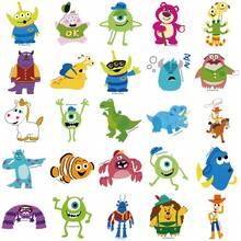 50pcsPixar Animation Collection Cartoon  Stickers Vinyl Stickers For Water Bottles - Multicolor - View 6
