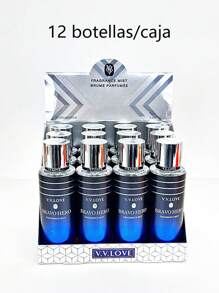 Niebla de fragancia corporal para hombres Perfume Spray 250ml - 12 botellas/caja-Fragancia fuerte - Ver 1