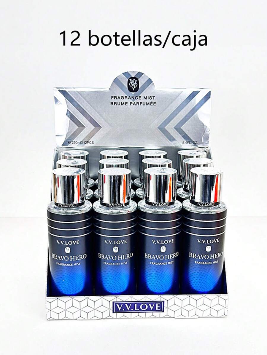 Niebla de fragancia corporal para hombres Perfume Spray 250ml - 12 botellas/caja-Fragancia fuerte - Ver 1