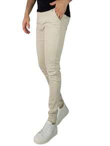 Men Pants - 卡其色 - 查看 3