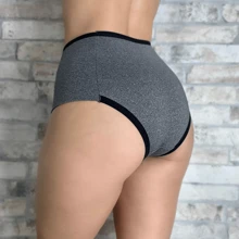 Kit 3 Calcinhas Modeladora Suplex Cinta Pós Parto Tanga Cós Alto Calçola Compressão Aperta Barriga