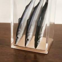 1pc Black Ballpoint Pen, Unisex, Creative Funny Fish Shaped Pen, Student Stationery Back To School