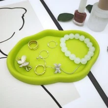 1 Khay đựng trang sức/đồ trang trí nhỏ cho nữ, giá đựng nhẫn, đĩa silicon hình đám mây độc đáo, đồ trang trí phòng xinh xắn, quà tặng Ngày của Mẹ, sinh nhật, quà tặng ấm áp cho gia đình, quà tặng Ngày Valentine, trang trí phòng. - trắng - Xem 8