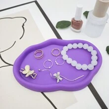 1 Khay đựng trang sức/đồ trang trí nhỏ cho nữ, giá đựng nhẫn, đĩa silicon hình đám mây độc đáo, đồ trang trí phòng xinh xắn, quà tặng Ngày của Mẹ, sinh nhật, quà tặng ấm áp cho gia đình, quà tặng Ngày Valentine, trang trí phòng. - trắng - Xem 9
