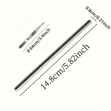 12 Piezas ¡actualice Sus Proyectos Diy Con Este Lápiz Duradero Para Grabar Azulejos De Cerámica! - Plateado - Ver 7