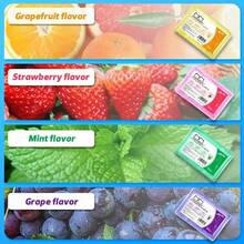 50pcs/Box Super Thin Smooth Disposable Floss, Individually Packaged, Fruit Flavor Floss Stick, Home Pack Toothpick, Portable Box - Multicolor - View 4