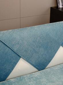 1 Miếng phổ cập Đệm sofa , Tối giản hiện đại Thiết kế , Chống trượt , Chống bụi , Chống bám bẩn , Máy giặt được Bọc ghế sofa Đối với Tất cả các mùa , Ấm áp , không phai , Và - Xanh đậm - Xem 8