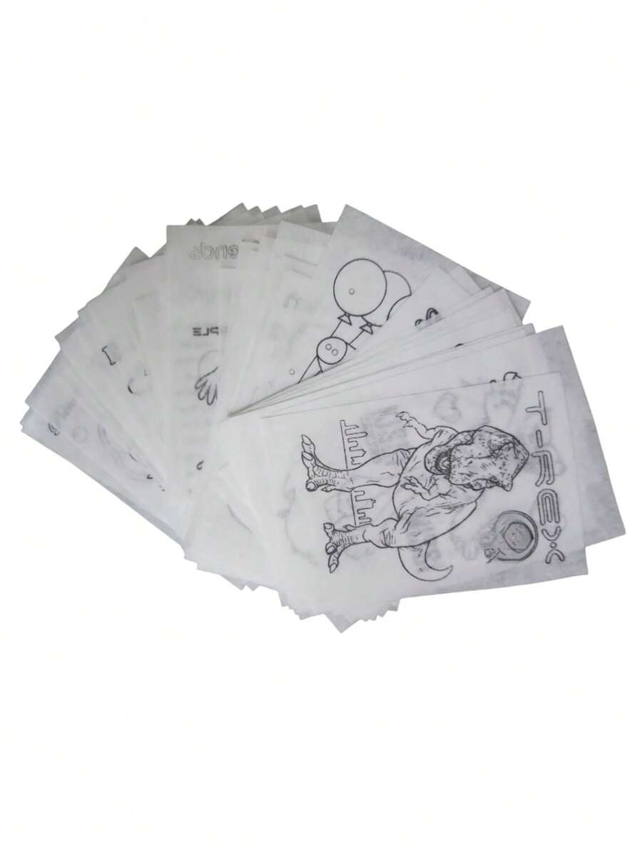 100 pz Pellon para colorear Tamaño Oficio, Surtido, Papel pellon para colorear. 100 pz - Blanco - Ver 1